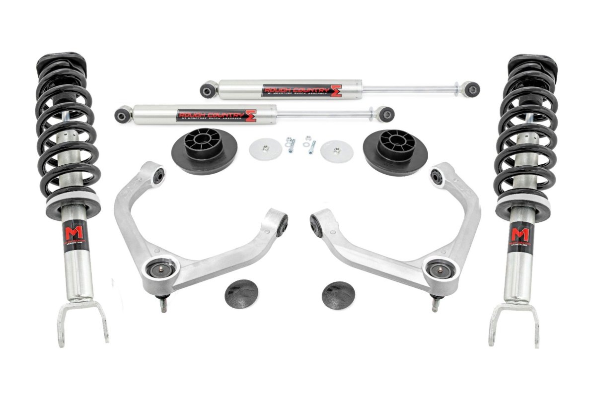 Ram 1500 Classic Suspension Lift Kit - Rough Country - 3 Inch Lift Kit | M1 Struts/M1 - '19-'23